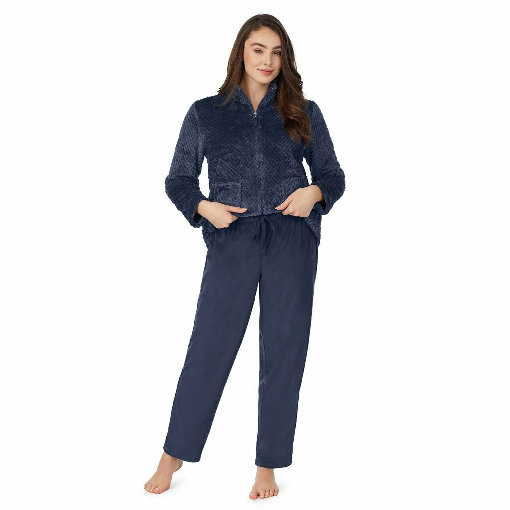 Cuddl Duds Textured Lounge Set Size 