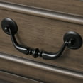 thumbnail image 6 of Furniture of America Northfield 9-Drawer Solid Wood Bedroom Horizontal Dresser, Dark Walnut, 6 of 12