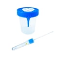 thumbnail image 3 of Clinsam Urine Specimen Cup with Collection Straw Needle, 90 mL, 100/pk, 3 of 5