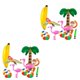 thumbnail image 3 of Wosthever Fiesta hawaiana globo inflable playa Tropical verano al aire libre para niños boda fiesta juguete piscina adornos tipo3 2piezas, 3 of 6