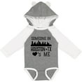 thumbnail image 3 of Inktastic Houston Texas Someone Loves Me Skyline Boys or Girls Long Sleeve Baby Bodysuit, 3 of 5
