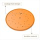 thumbnail image 4 of Inserto Redondo para Maceta, Inserto Naranja de 13 Pulgadas, Disco de Plástico con Orificios de Drenaje para Colocar Dentro de la Maceta., 4 of 5