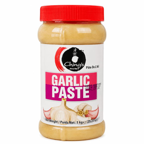 Ching’s Secret Garlic Paste – 1 kg (35.27 oz), Ready to Use Garlic Cooking Paste | Indian & Indo-Chinese Ingredient