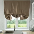 thumbnail image 2 of Bizhua Roman Blinds (117×160Cm) Fcheck Lace Up Curtains for Windows 46 X 63 Inch Rod Pocket Translucent Filter Curtains for Kitchen Bedroom Living Room Doors and Windows Farmhouse 1 Panel, 2 of 7