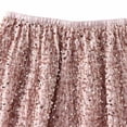 thumbnail image 3 of Elainilye Fashion Women's Flowy Skirt Solid Color Classic Silky High Waist Flowing Half Skirt,Pink, 3 of 4