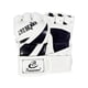 thumbnail image 2 of Guantes de MMA con palma abierta y medio dedo para artes marciales, equipo de protección para hombres Blanco negro, 2 of 9