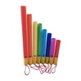 thumbnail image 3 of Colorful 8Pcs Musical Sound Tube Colorful Set 8 Tones Sound Tube Percussion Instrument Birthday Gift Musical Sound Tube Kit for Collective Performance Home Classroom, 3 of 6