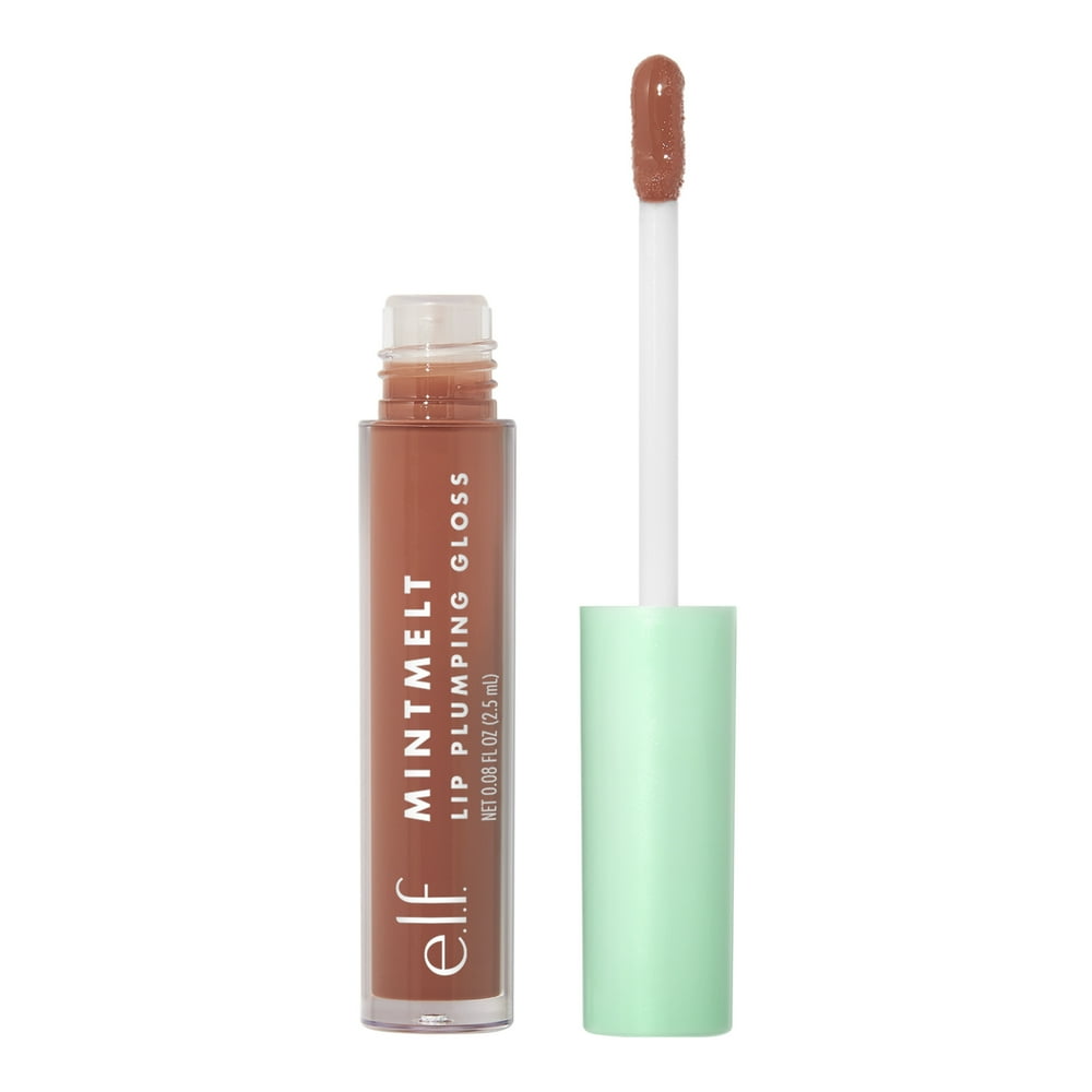 e.l.f. Mint Melt Lip Plumping Gloss, Mint Chocolate