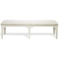 thumbnail image 4 of Bowery Hill Contemporary 64" Upholstered Dining Bench in Paperwhite, 4 of 6
