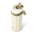 thumbnail image 3 of TAL 24oz Stainless Steel 2-in-1 Water Bottle with Straw and Chug Lid, Plaid, 3 of 10