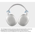thumbnail image 4 of Auriculares Inalámbricos Con, Tiempo de Reproducción de 65 Horas, Estéreo de Alta Fidelidad, Graves Profundos, Auriculares Ligeros y Plegables con Micrófono, Teléfono, 4 of 7
