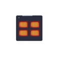 thumbnail image 2 of Coussin Chauffant 5V pour Bureau et Extérieur - Coussin Chauffant Portable USB/Type-C avec 3 Réglages de Température, Conception Antidérapante, 2 of 6