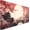 Sunset, variant on Large Extended Gaming Mouse Pad with Stitched Edges, Non-Slip Waterproof Rubber Base Mouse Pad for Office, Computer, Laptop and Home Mousepad 31.5 x 15.7 Inch, Janpanese Sakura