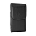 thumbnail image 1 of Wonderfly Vertical Holster Compatible with Apple iPhone SE, iPhone 5s or iPhone 5, a XL Leather Carrying Case with Belt Clip, Fits The Phone with Battery Extender or Battery Case, 1 of 4