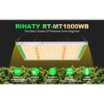 thumbnail image 4 of 11.8 In. 100-Watt White Led Grow Light, Color Changing Light With Dimmer Function Flexible Mounting Plug In And, 4 of 6