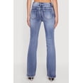 thumbnail image 4 of Women's Trendy Mid Rise Whiskered Bootcut Jeans, 4 of 4