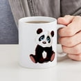 thumbnail image 4 of CafePress - Baby Panda Mug - 11 oz Ceramic Mug - Novelty Coffee Tea Cup, 4 of 4