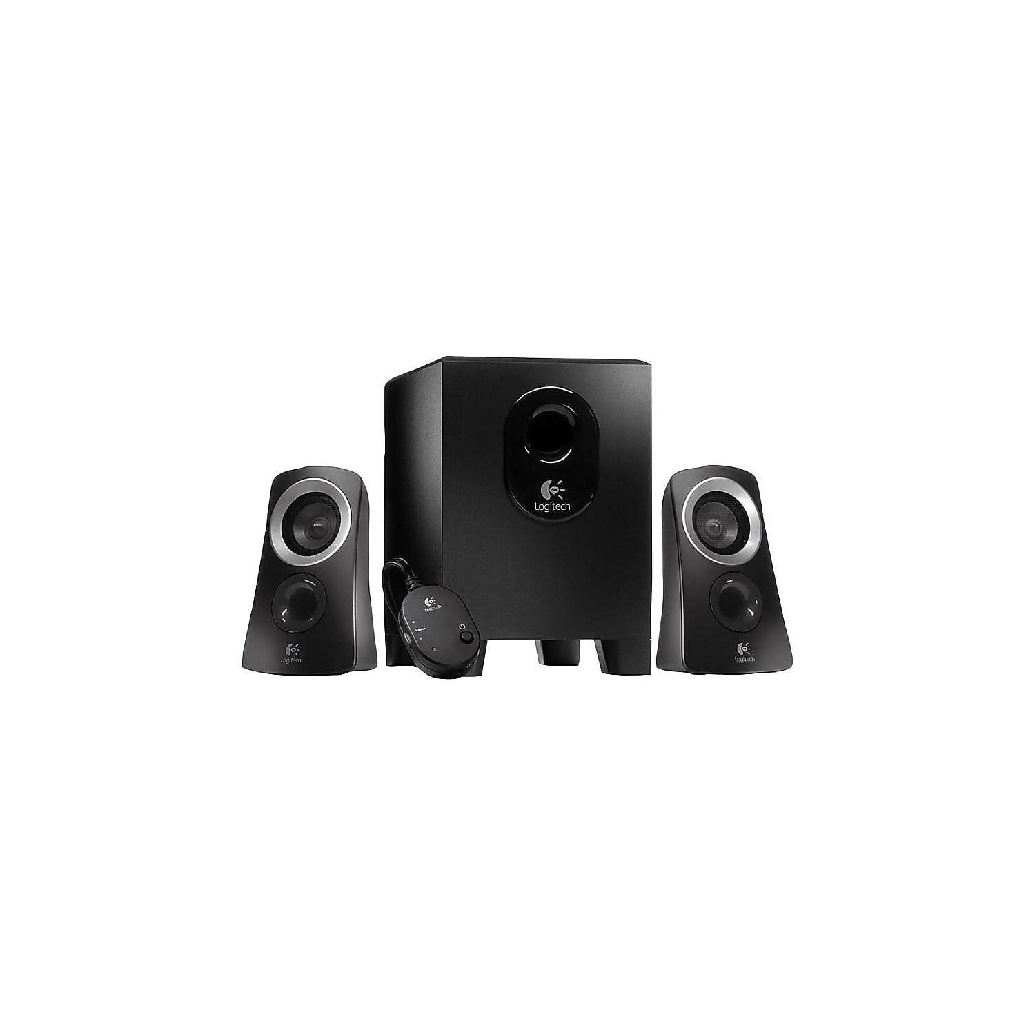  Logitech Z313 Speaker System Bundle K400 Plus Wireless Touch TV  Keyboard with Easy Media Control and Built-in Touchpad : Electronics