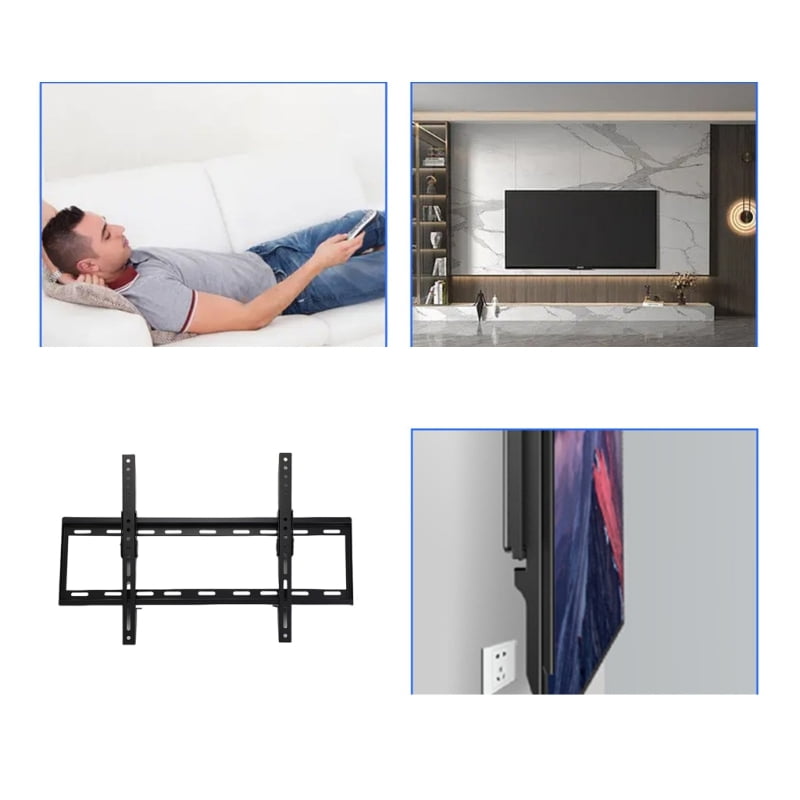 Fixed TV Wall Mount Bracket for 32-70inch LED LCD Flat Screen TV Fixed TV Mount