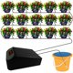 thumbnail image 5 of Dispositivo de riego automático inteligente Kit de riego de jardín con control inalámbrico de energía solar | Sistema programable temporizado | Sensor de lluvia | Manguera de 15 m | 15 goteros | USB, 5 of 8