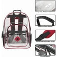 thumbnail image 5 of Trailmaker Clear Backpack, Red, 5 of 8