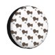 thumbnail image 1 of Fotbe Dachshund Dog Funda de Llanta de Repuesto con Estampado, Engrosada, Ajuste Universal para Jeep, Remolque, RV, SUV, Camión-15 inch, 1 of 6