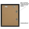 thumbnail image 5 of Americanflat 10x12.5 Kids Art Frame with 8.5x11 Mat 4 Pack Holds 100 Art Pieces Magnetic Letter Size Mini - Black, 5 of 8