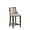 Light Grey, variant on Manhattan Comfort Emperor 27" Faux Leather Counter Stool in Pebble