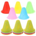 thumbnail image 4 of 20pcs Roller Skating Cones for Practice PE Material Multi Color Soft Design Lightweight Portable, 4 of 8
