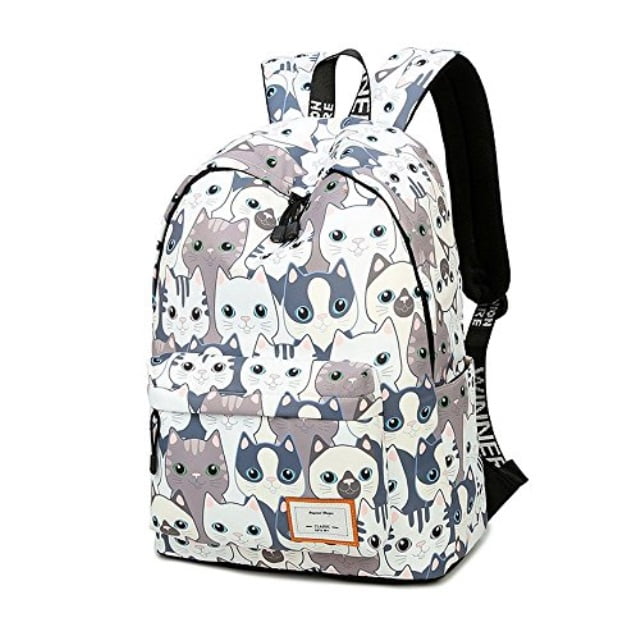 Lightweight Laptop Backpack Sweet Flamingos Waterproof Rucksack,School Bag for Children/Boys/Girls 16.1x11.8x6.7