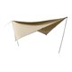 thumbnail image 3 of Toldo rectangular para sombra de sol, portátil, resistente a la lluvia, indecolorable, 9,8x9,8 pies, toldo para exteriores para acampar, color caqui, 3 of 5