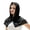 Black, variant on Cooling Sun Protection Shawl, UV-Blocking Ice Silk Neck Gaiter & Beach Wrap for Outdoor Activities, Lightweight Breathable Summer Cover-up for Cycling & Hiking