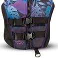 thumbnail image 4 of O'Brien Women's V-Back Neoprene USCGA Life Jacket with Zipper & Belts, XL, Flora, 4 of 6