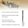 thumbnail image 4 of RC Crawler Tow Hook Steel Tow Rope Set with Steel Trailer Chain, Multifunction Adjustable Tow Hook Kit for RC Crawler Decoration, 4 of 7