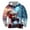 Light Blue, variant on LUOGENLI Hoodies for Men Pack of 6 Winter Holiday Printed Warm Hooded Sweatshirt for Festive Apparel Mens Hoodies Blanket Light Blue Size XXL