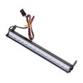 thumbnail image 3 of RC LED Light Bar, RC Roof Light Bar White Light Aluminum Alloy Universal with Screws for 1/10 Remote Control Cars, 3 of 8