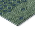 thumbnail image 4 of Addison Rugs Mayfield Washable Transitional Cultural, Diamond Green Rectangle Rug, 3' x 5', 4 of 6