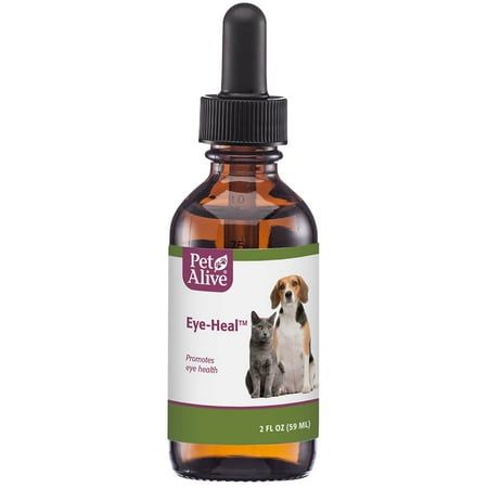 UPC: 0810845012331 | PetAlive Eye-Heal – Natural Herbal Formula Promotes Eye Health in Cats and Dogs – Soothes and Cleanses the Eyes – Supports Removal of Debris – Applies Easily with Cotton Swab – 59 mL
