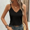 thumbnail image 4 of aidice Camisole Top for Women Sleeveless Strap V Neck Pajama Tops Summer Sleep Wear Lounge Tanks, 4 of 8