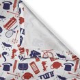 thumbnail image 5 of Ambesonne London Grommet Curtain, United Kingdom Country, 50" x 96", Royal Blue Red White, 5 of 6