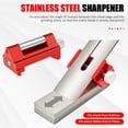 thumbnail image 3 of Honing Guide Jig Adjustable High Precision Honing Sharpening Tool Fixed Angle Wear Resistant Blade Sharpening Guide for Sharpening Blades Chisels Woodworking Planer, 3 of 10