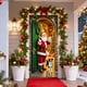 thumbnail image 4 of CREATITOY 35x71 Inches Christmas Door Cover with Santa Claus Design - Festive Decorative Door Curtain for Home EntrywayFront Door Holiday Seasonal Display, 4 of 6