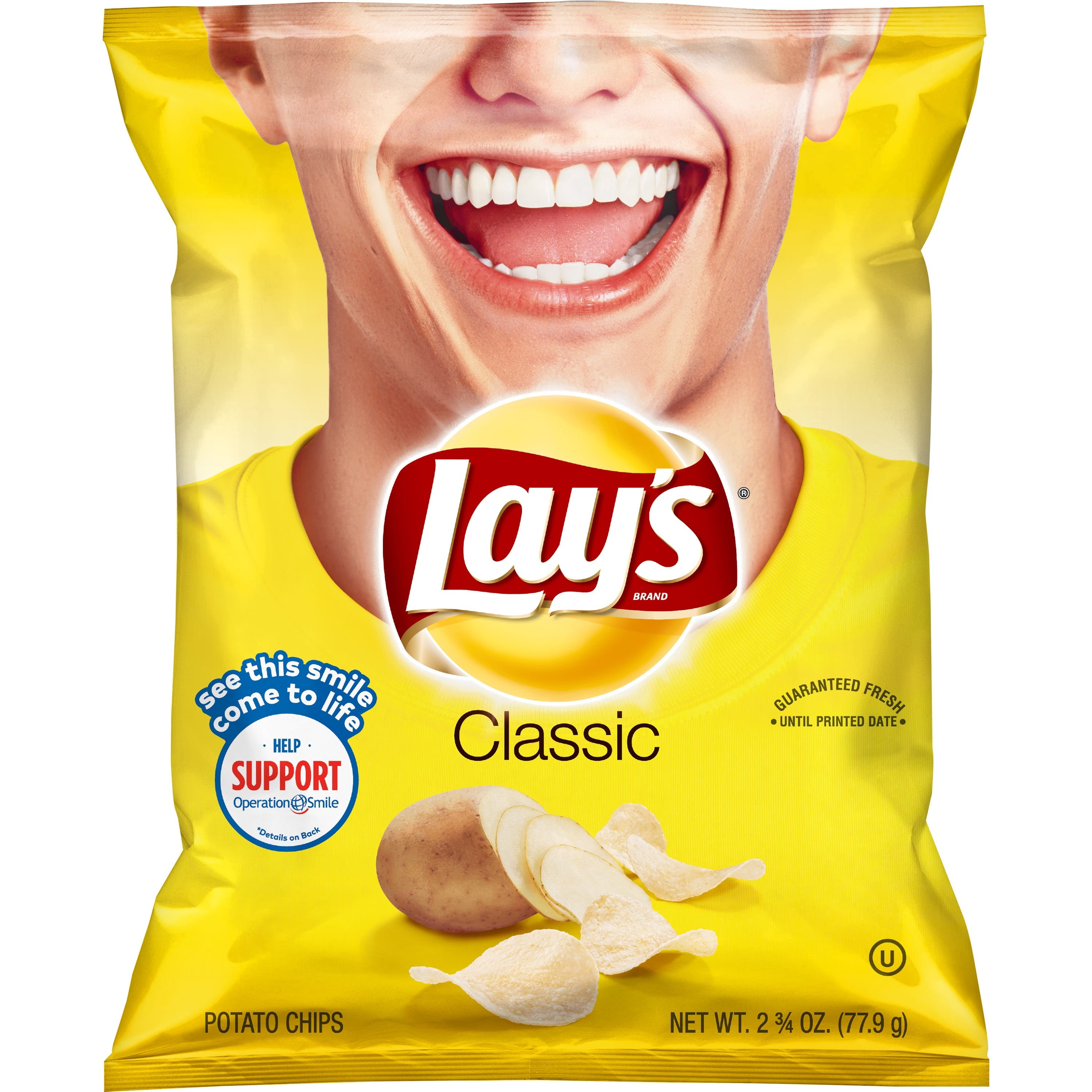 Lays Classic Potato Chips 275 Oz Bag