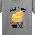 thumbnail image 4 of Inktastic Cheese Lover Kids Youth T-Shirt, 4 of 5
