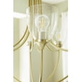 thumbnail image 4 of Quorum Lighting Enclave 8-Light Chandelier, Polished Nickel, 30 Width, 29 Height, Clear/Seeded Glass, 4 of 4