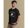 thumbnail image 3 of Halloween Just Hangin With My Boo Ghost Mens T Shirt, 3 of 5