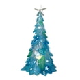 thumbnail image 3 of Azul Mar Cristal Árbol De Navidad Océano Azul Resina Árbol De Navidad Decoración Adornos Advancent HA042890-01, 3 of 6