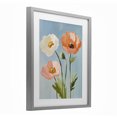 thumbnail image 2 of Stupell Industries Modern Pastel Poppy Blooming Trio Gray Framed Print Under Glass, 17 x 21, by The Prints Vibe, 2 of 8