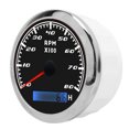 thumbnail image 2 of Tacómetro de RPM, tacómetro de puntero IP67, tacómetro universal resistente al agua, indicador de tacómetro, verdadera excelencia, 2 of 8