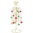 thumbnail image 1 of Adorno navideño de escritorio en miniatura de hierro para árbol de Navidad., 1 of 8